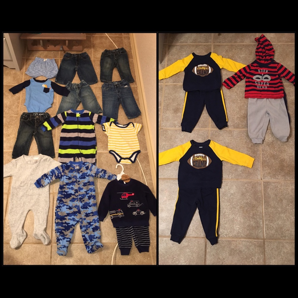 Baby Boy 6-9 Month Lot